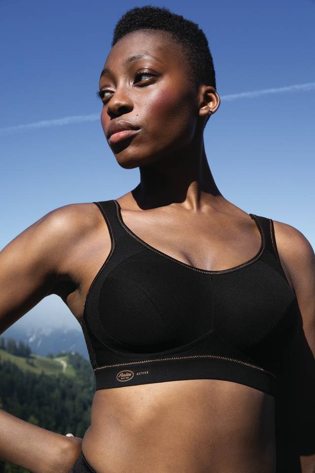 The Anita Maximum Support and Extreme Control Wire Free Sports Bra in  desert