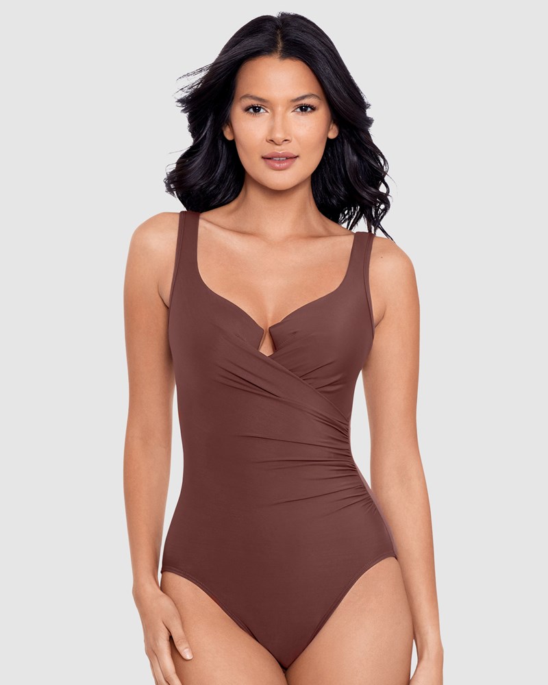 Miraclesuit Illusionists Palma One Piece Swimsuit (DD Cup) at