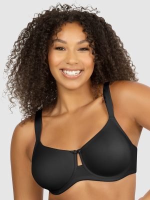 PARFAIT Shea Supportive Full Bust Plunge Bra 8-20 bands C - H cups Black &  Bare - Arianne Lingerie