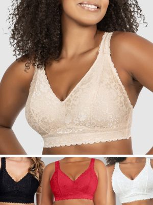 PARFAIT Shea Supportive Full Bust Plunge Bra 8-20 bands C - H cups
