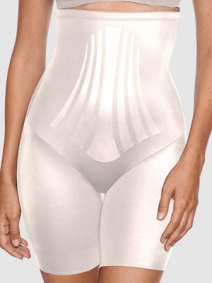 Miraclesuit Womens Tummy Tuck Extra Firm Control Open-Bust Bodysuit  Style-2412