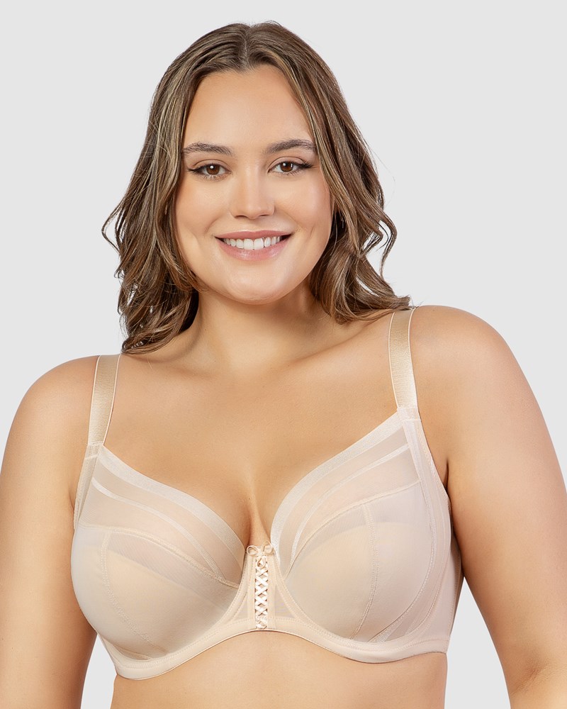 PARFAIT Shea Supportive Full Bust Plunge Bra 8-20 bands C - H cups