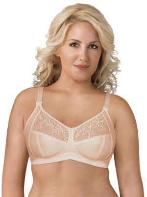 Leading Lady Nora Back Smoothing Wirefree Front Close Bra With